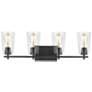 4_Generation Lighting Mercer 28 3/4" Bronze 4-Light Bath Light more views