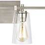 3_Generation Lighting Mercer 28 3/4" Satin Nickel 4-Light Bath Light more views