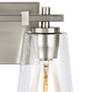 3_Generation Lighting Mercer 9" High Satin Nickel 2-Light Wall Sconce more views