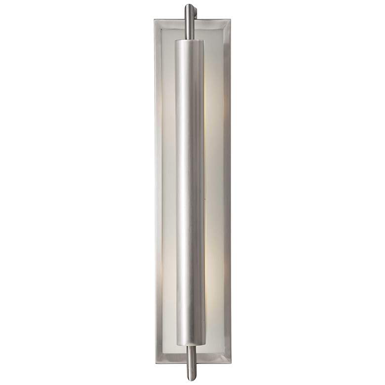 Image 1 Generation Lighting Mila Steel 24 1/4 inch High Wall Sconce