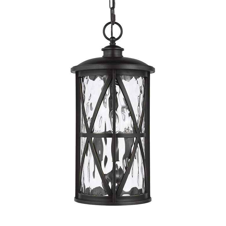 Image 2 Generation Lighting Millbrooke T6 10" Antique Bronze Outdoor Hang more views