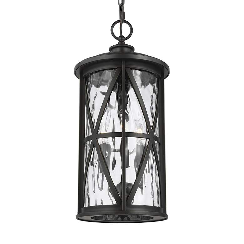 Image 3 Generation Lighting Millbrooke T6 10" Antique Bronze Outdoor Hang more views