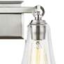 2_Generation Lighting Monterro 9 1/2" Satin Nickel 2-Light Wall Sconce more views