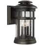 1_Generation Lighting Newport 16" High Antique Bronze Outdoor Wall Light