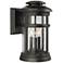 Generation Lighting Newport 16" High Antique Bronze Outdoor Wall Light