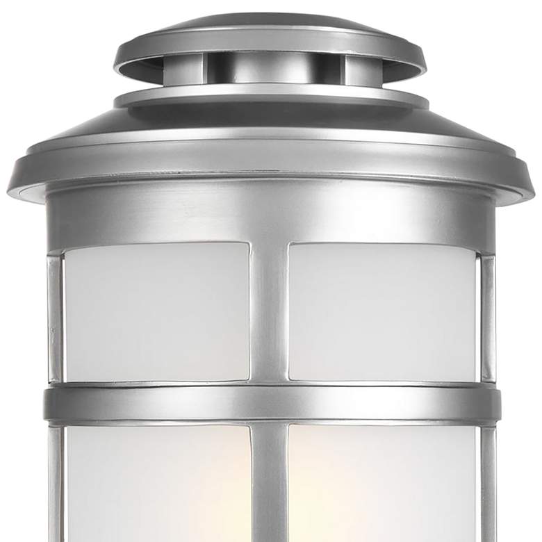 Image 2 Generation Lighting Newport 18 1/2" Brushed Steel Outdoor Post Light more views