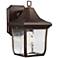 Generation Lighting Oakmont 10 3/4" Patina Bronze Outdoor Wall Light