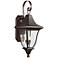 Generation Lighting Oakmont 43 3/4" Patina Bronze Outdoor Wall Light
