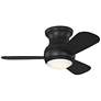 1_Generation Lighting Orbis 32 Hugger LED Array Black Fan