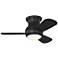 Generation Lighting Orbis 32 Hugger LED Array Black Fan