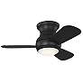 3_Generation Lighting Orbis 32 Hugger LED Array Black Fan more views
