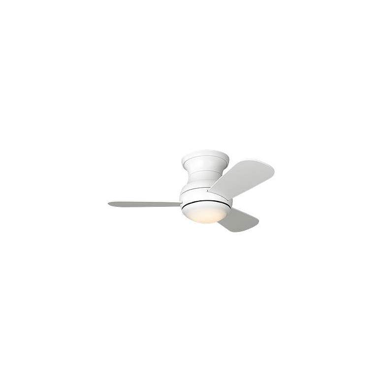 Image 3 Generation Lighting Orbis 32 Hugger LED Array White Fan more views
