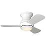 3_Generation Lighting Orbis 32 Hugger LED Array White Fan more views
