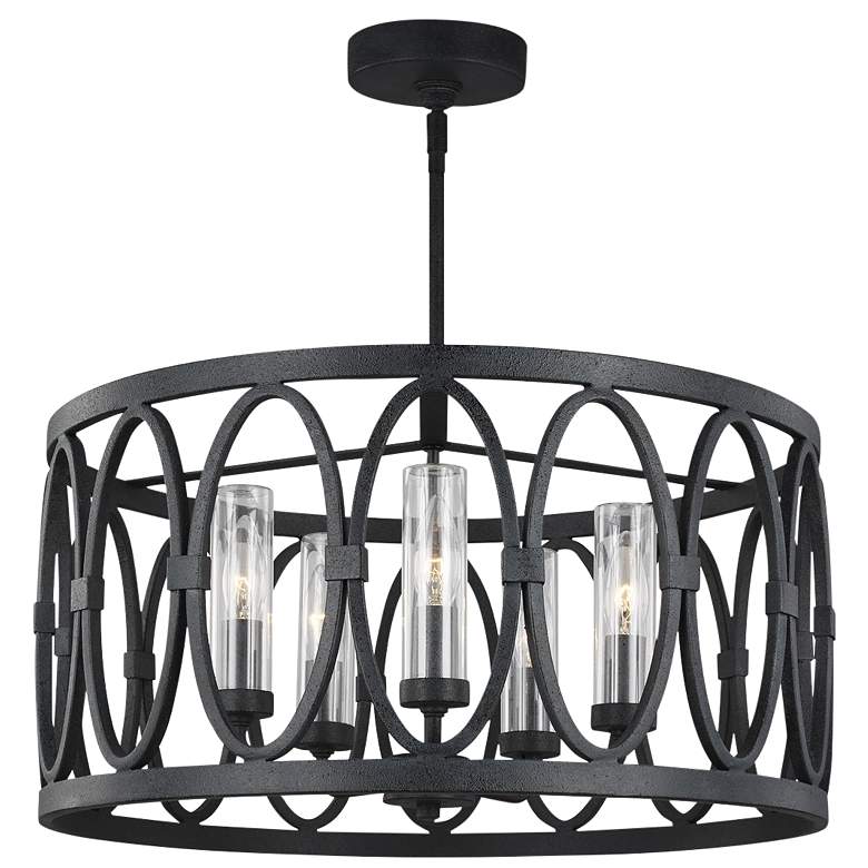 Image 2 Generation Lighting Patrice 10 3/4" High Zinc Outdoor Hanging Light