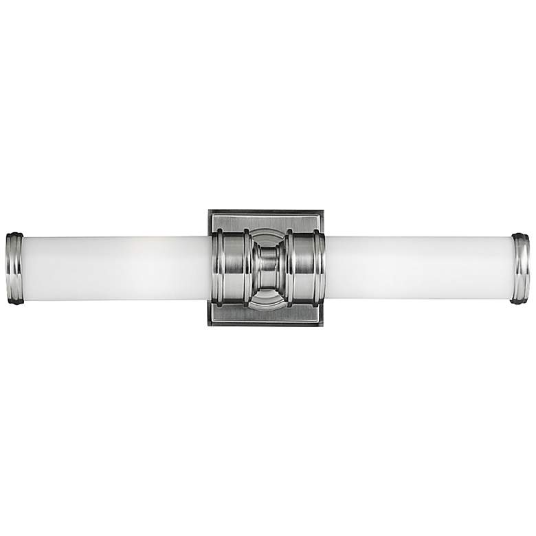 Image 1 Generation Lighting Payne 19 1/4"W Brushed Steel Bath Light