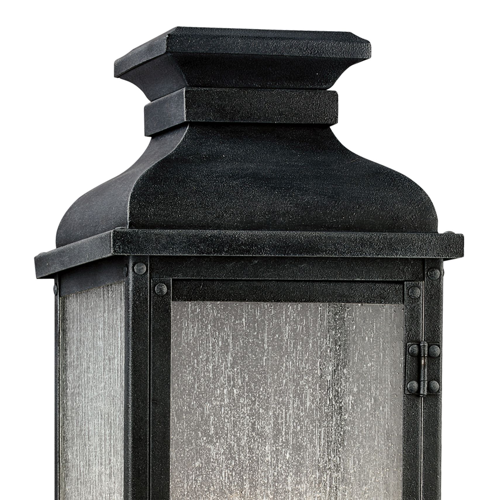 Image 2 Generation Lighting Pediment 20 1/4" Zinc 3-Light Outdoor Post Light more views
