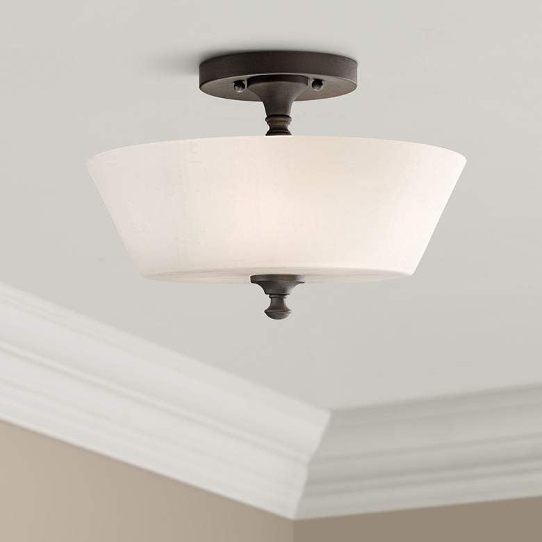 Image 1 Generation Lighting Peyton 13" Wide Ceiling Light Fixture