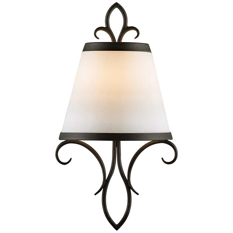 Image 1 Generation Lighting Peyton Collection 14 1/4 inchH Wall Sconce