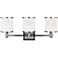 Generation Lighting Prospect Park 23" 3-Light Satin Nickel Bath Light