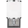 2_Generation Lighting Prospect Park 9 3/4" High Satin Nickel Wall Sconce