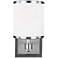 Generation Lighting Prospect Park 9 3/4" High Satin Nickel Wall Sconce