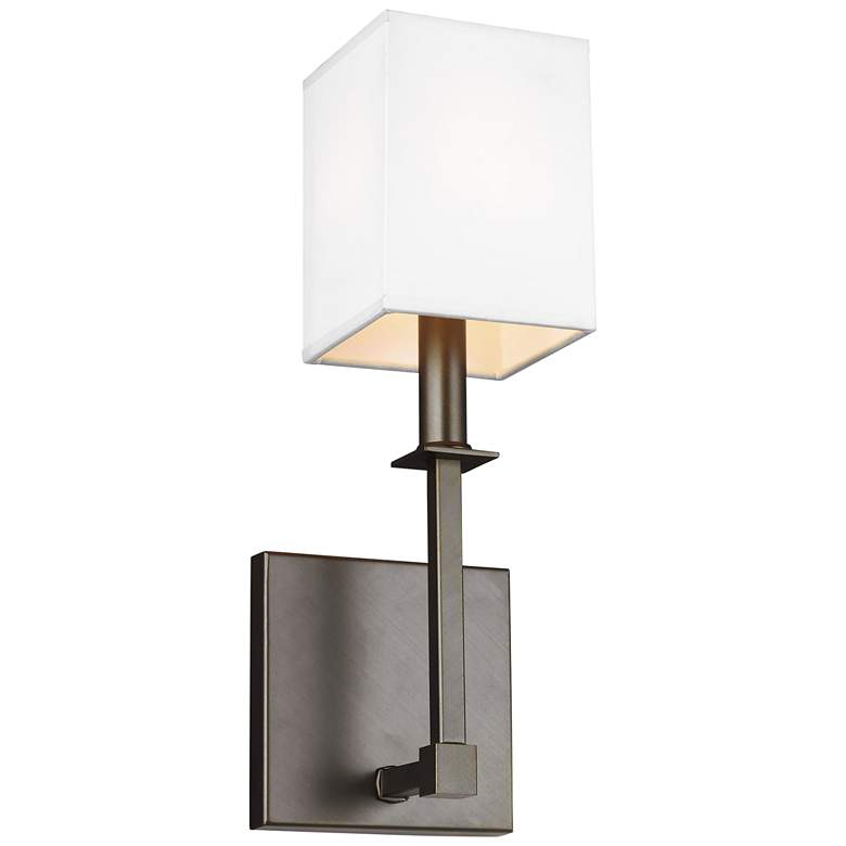 Image 2 Generation Lighting Quinn 15"H Antique Bronze Wall Sconce
