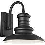 2_Generation Lighting Redding Station 12 1/2" Black Outdoor Wall Light