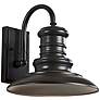2_Generation Lighting Redding Station 12" Bronze Outdoor Barn Light
