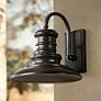 1_Generation Lighting Redding Station 12" Bronze Outdoor Barn Light