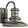 Generation Lighting Redding Station 12" Tarnished Outdoor Wall Lantern