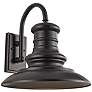 2_Generation Lighting Redding Station 15" Bronze LED Outdoor Barn Light