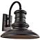 Generation Lighting Redding Station 15" Bronze Outdoor Wall Barn Light
