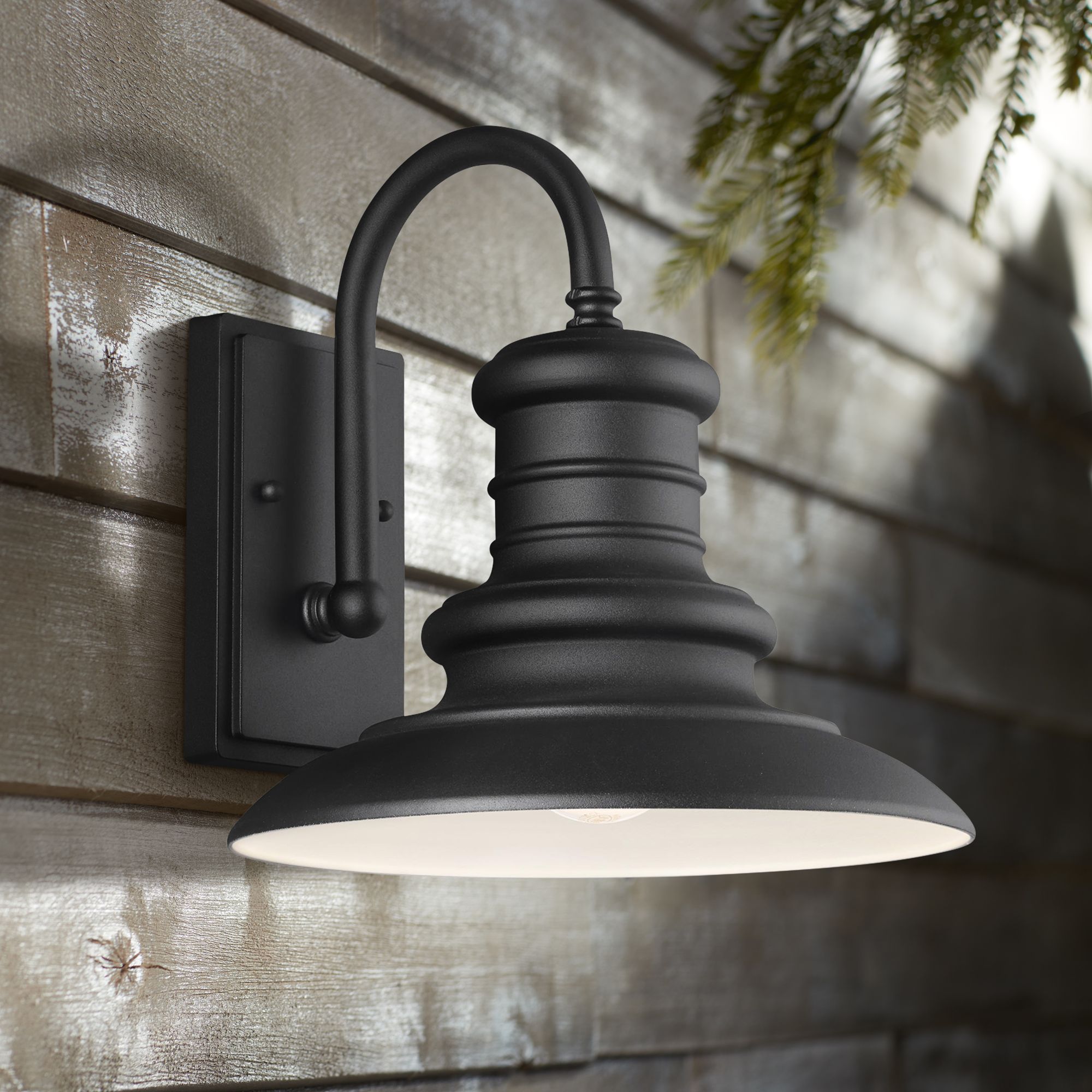Generation Lighting Redding Station Black Collection