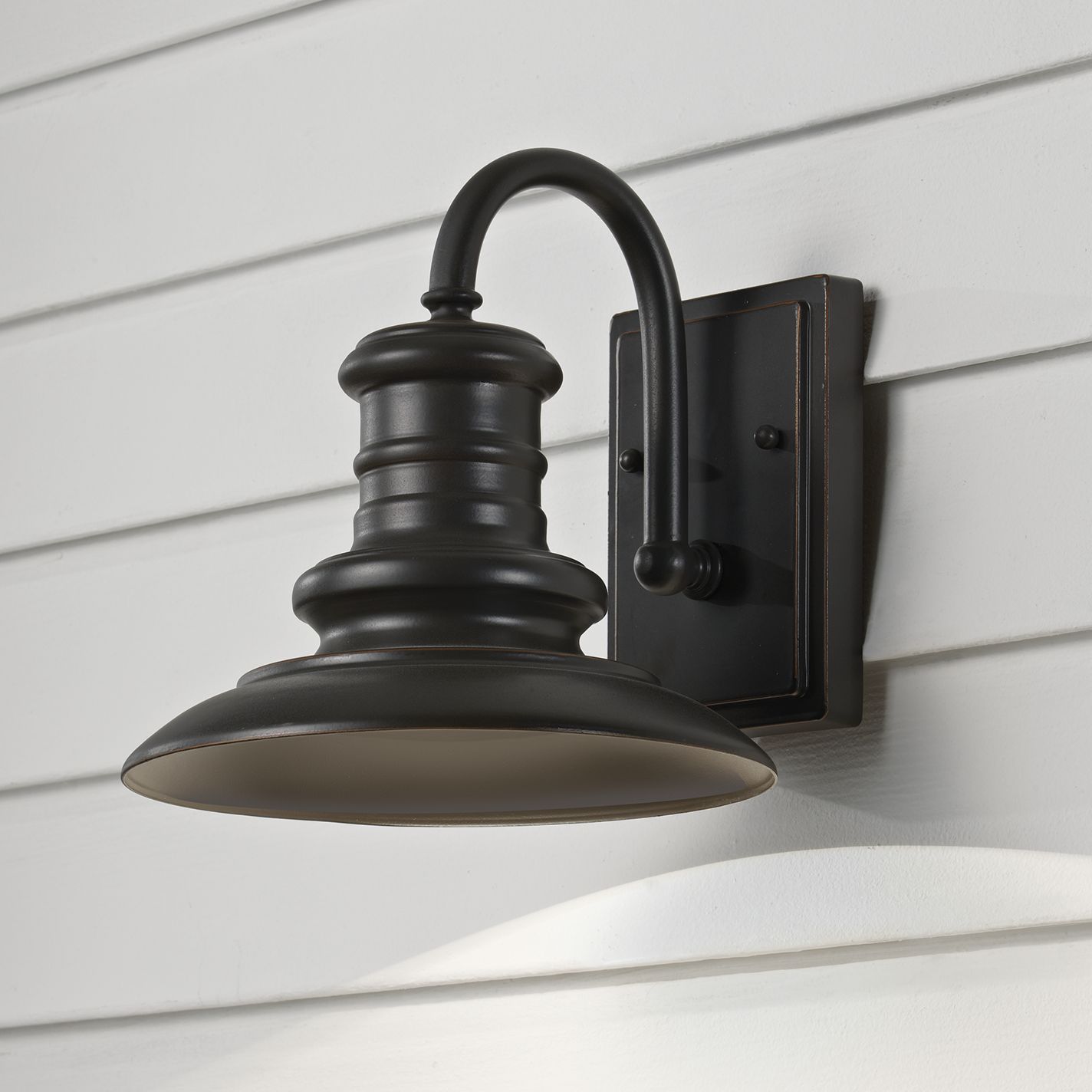 Generation Lighting Redding Station Brown Collection