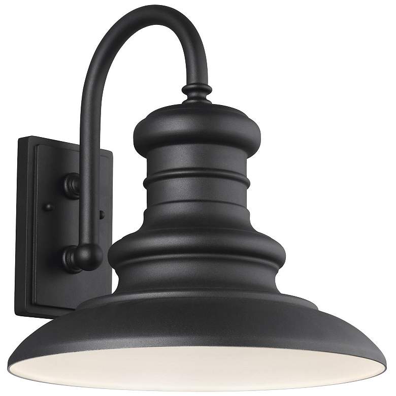 Image 1 Generation Lighting Redding Station PAR20 15" Black Outdoor Wall