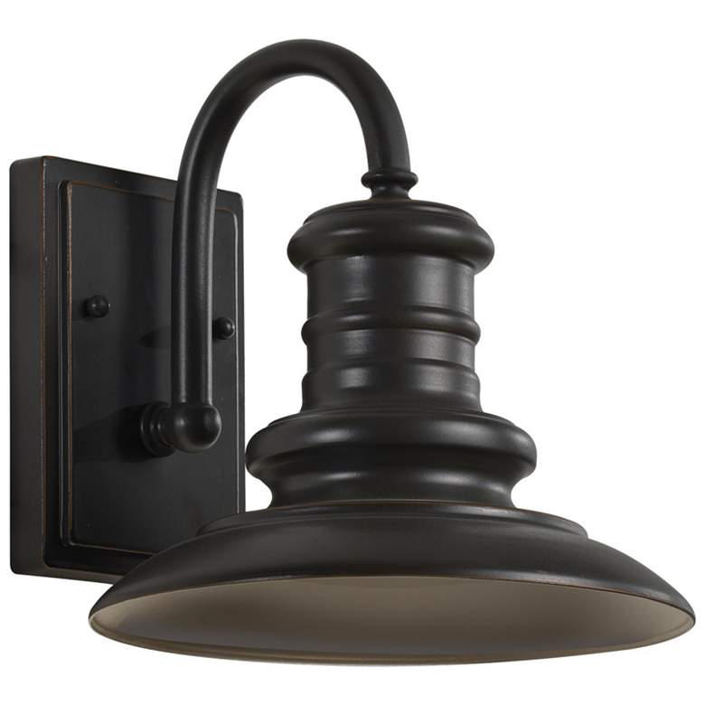 Image 1 Generation Lighting Redding Station PAR20 9" Bronze Outdoor Wall