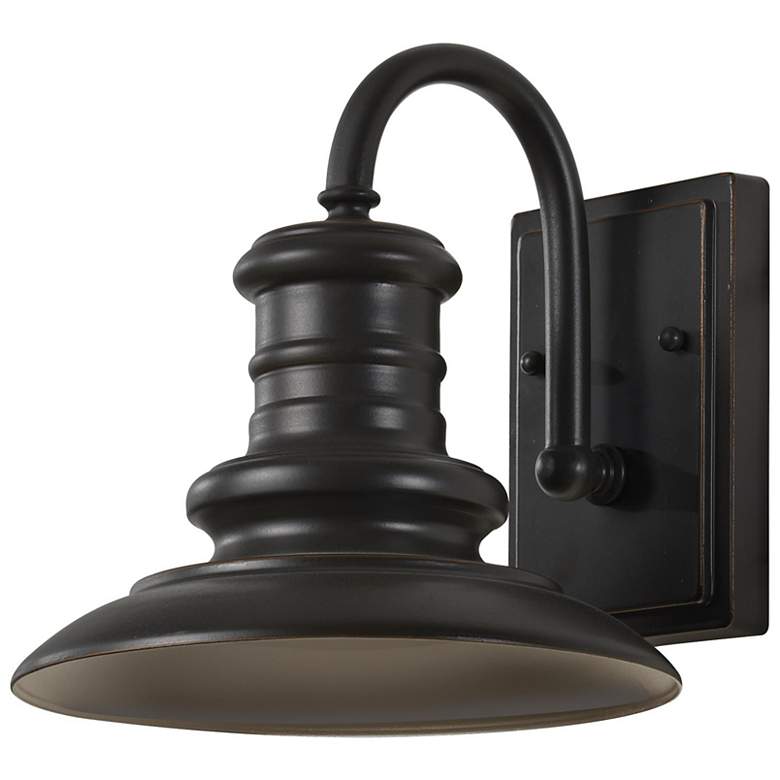 Image 2 Generation Lighting Redding Station PCB 9" Bronze Outdoor Wall