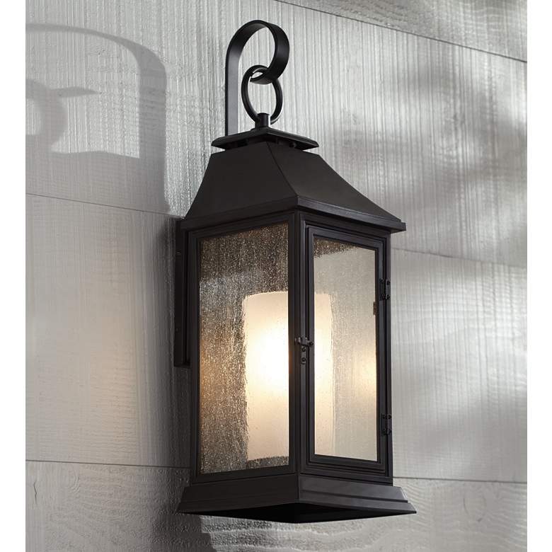 Image 1 Generation Lighting Shepherd 25 1/2" High Copper Outdoor Wall Light