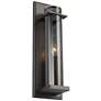 Generation Lighting Silo 15" High Antique Bronze Wall Sconce