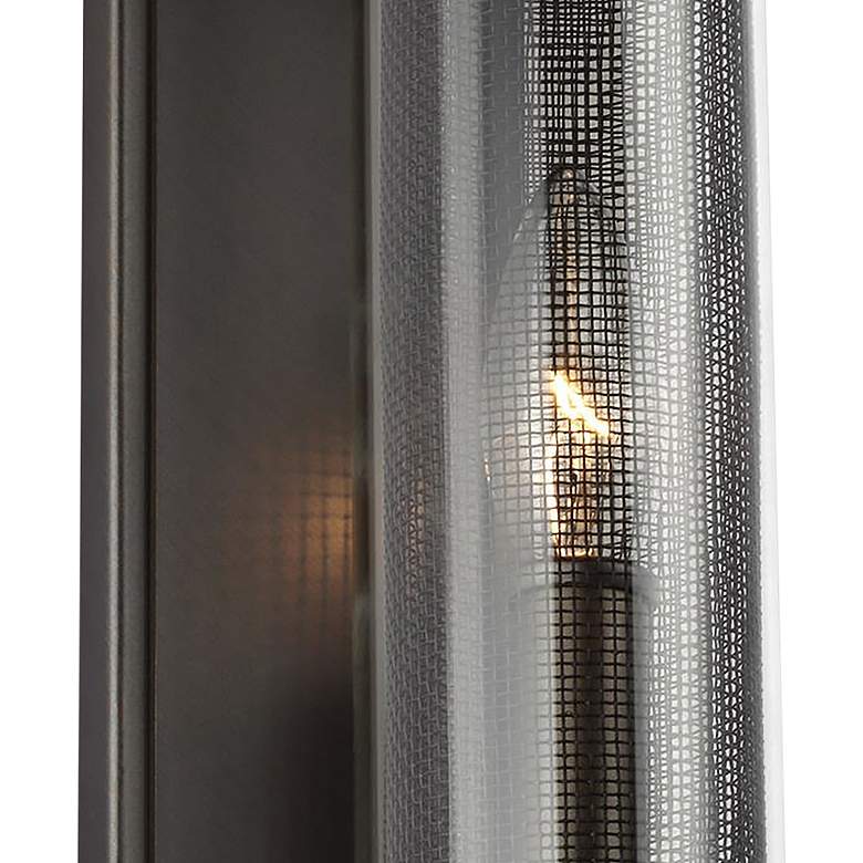 Image 2 Generation Lighting Silo 15" High Antique Bronze Wall Sconce more views