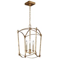 Generation Lighting Thayer 12&quot; Wide Gold Mini Chandelier