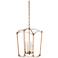 Generation Lighting Thayer 16" 4-Light Gild Gold Lantern Chandelier