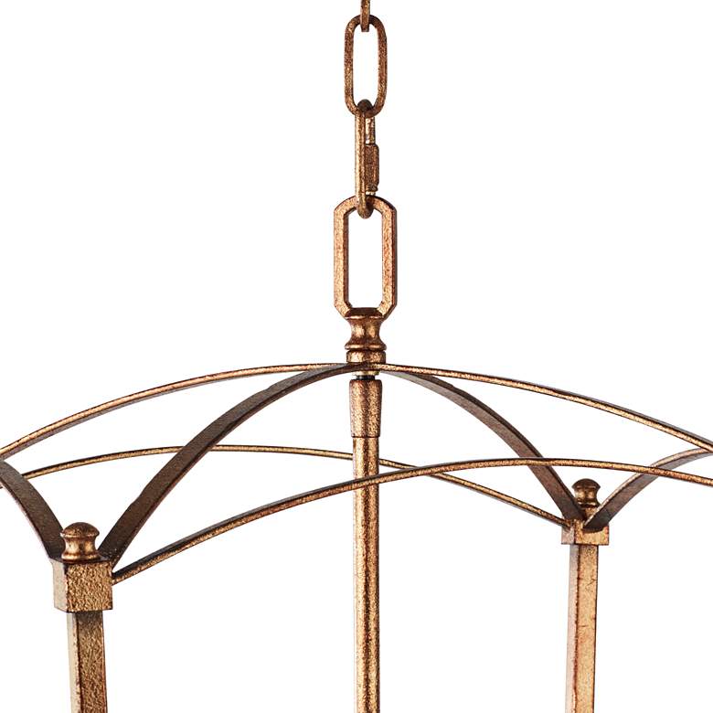 Image 6 Generation Lighting Thayer 16" 4-Light Gild Gold Lantern Chandelier more views