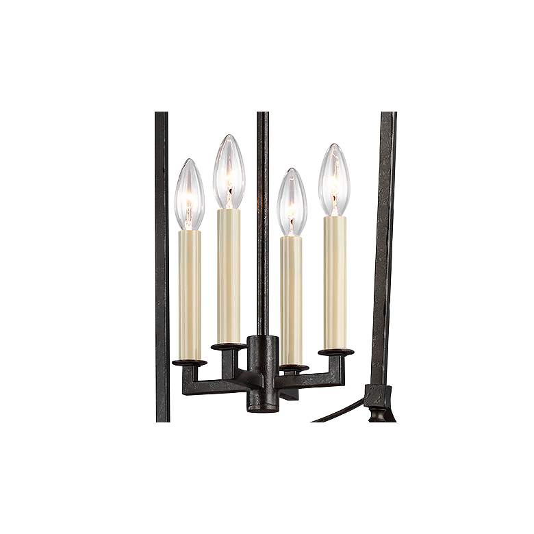 Image 3 Generation Lighting Thayer 16" 4-Light Smith Steel Lantern Chandelier more views
