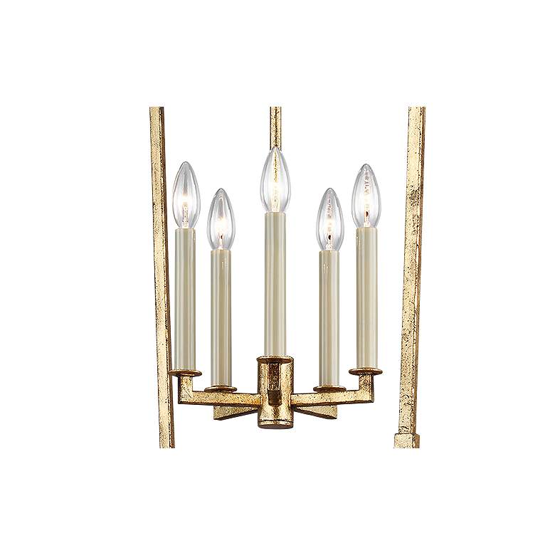 Image 3 Generation Lighting Thayer 19 1/4" Gold Open Cage Lantern Chandelier more views