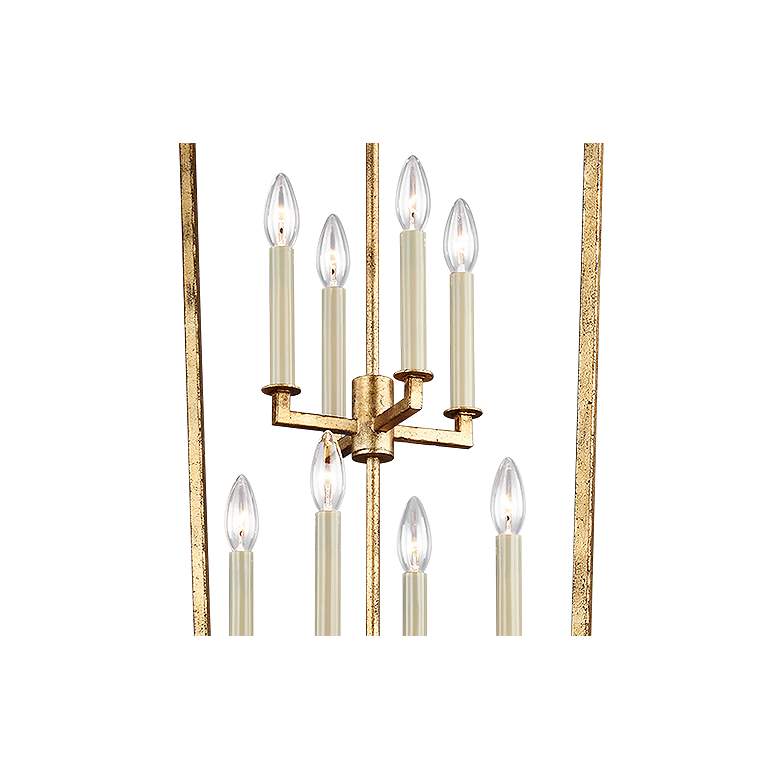 Image 3 Generation Lighting Thayer 24" 8-Light Gild Gold Lantern Chandelier more views