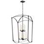 2_Generation Lighting Thayer 24" 8-Light Steel Finish Open Chandelier