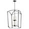 Generation Lighting Thayer 24" 8-Light Steel Finish Open Chandelier