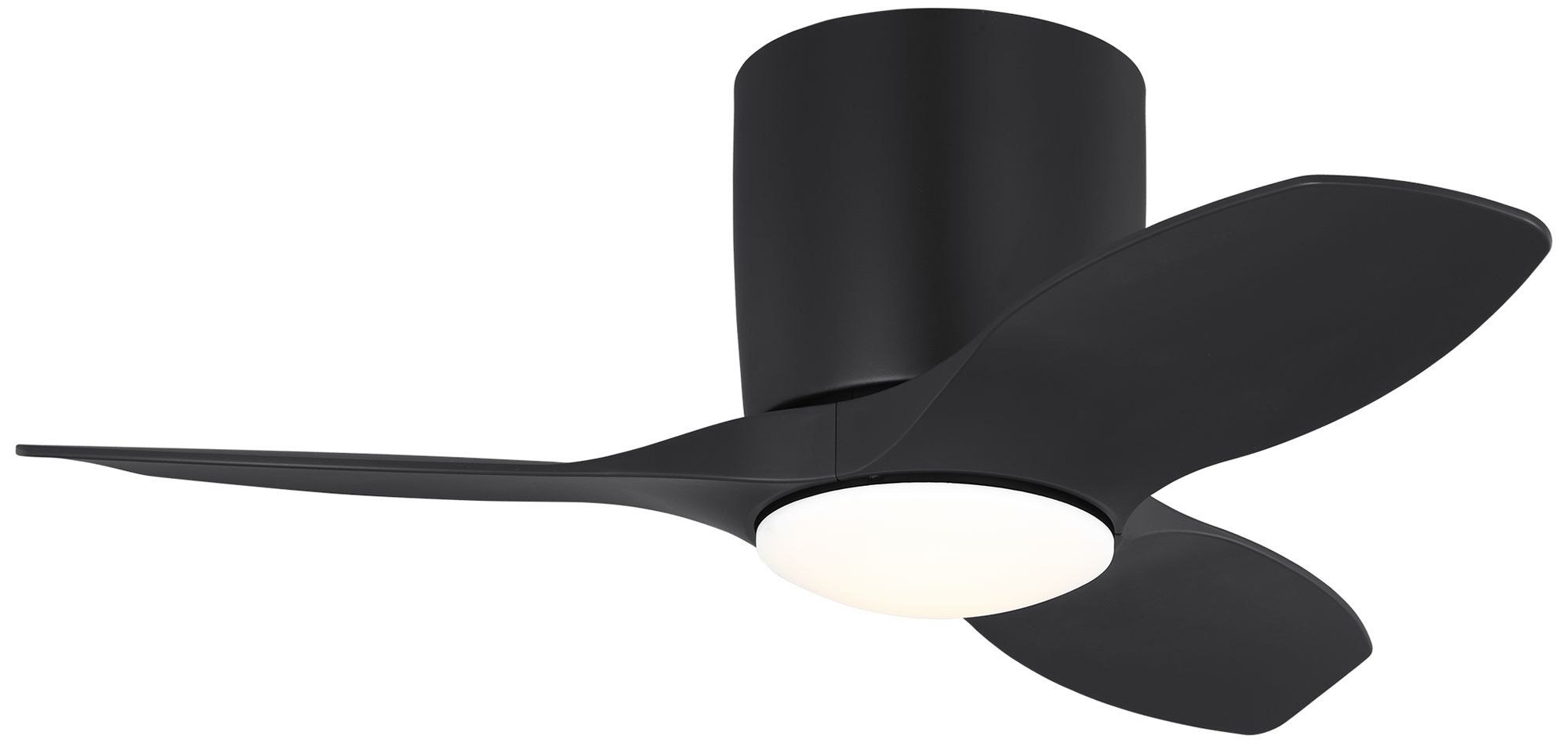 Image 2 Generation Lighting  Titus 32 Hugger LED  Array    Black  Fan more views