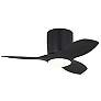3_Generation Lighting Titus 32 Hugger LED Array Black Fan more views